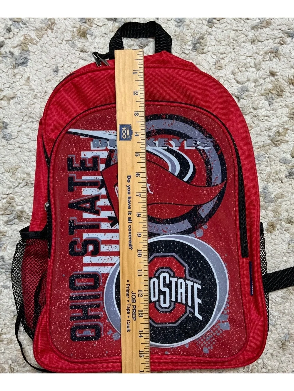 Ohio State Buckeyes Red Backpack